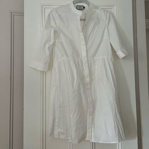 White Royal Shirt Dress Tuckernuck